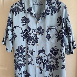 TOMMY BAHAMA NWT Men's XL Button Down AMALFI SUNSET Short-sleeve